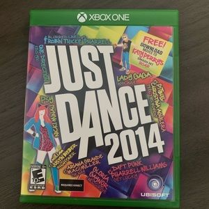 XBox One Video Game Just Dance 2014